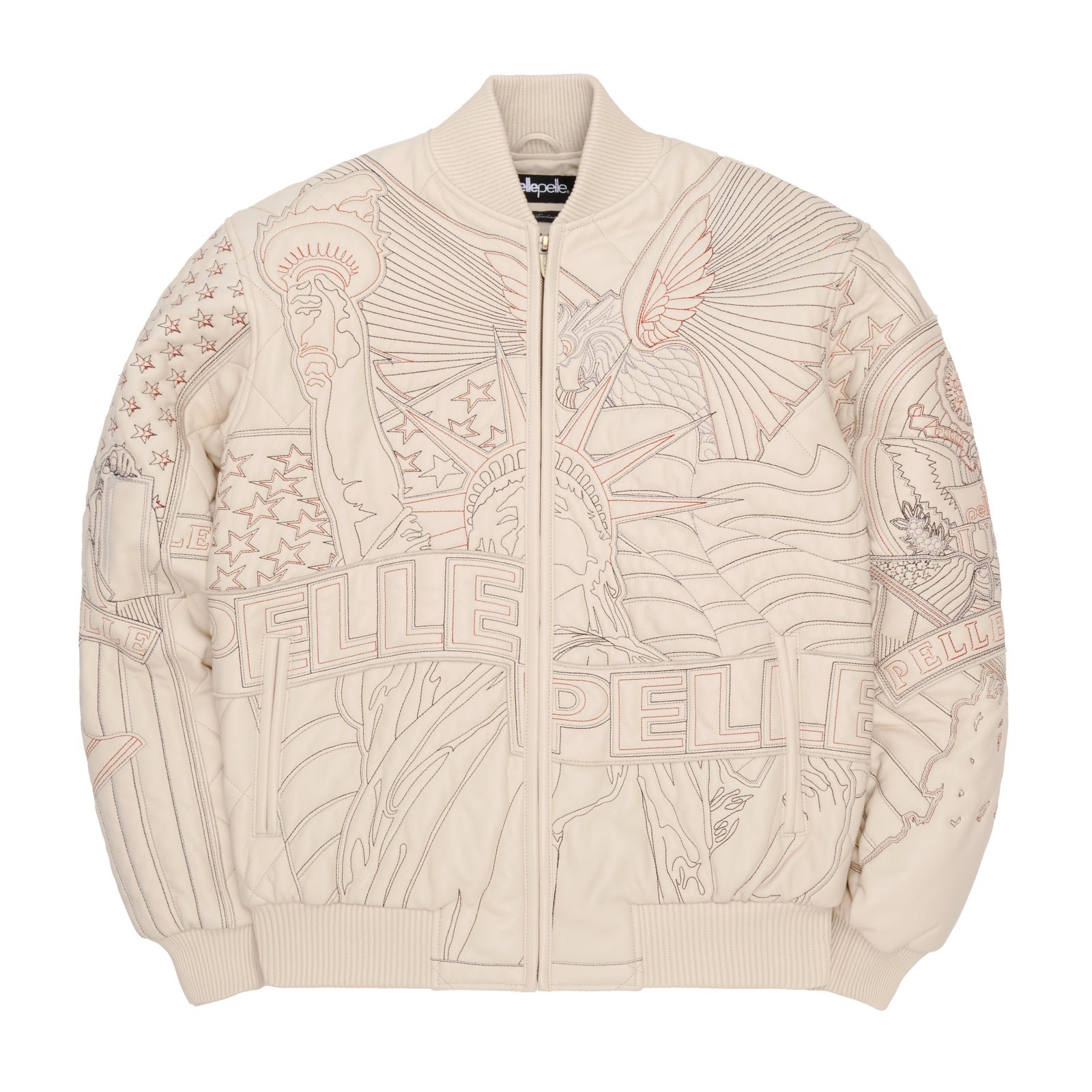 325-37542-IVO-1.jpg PELLE PELLE AMERICA QUILTED JACKET - Image 1